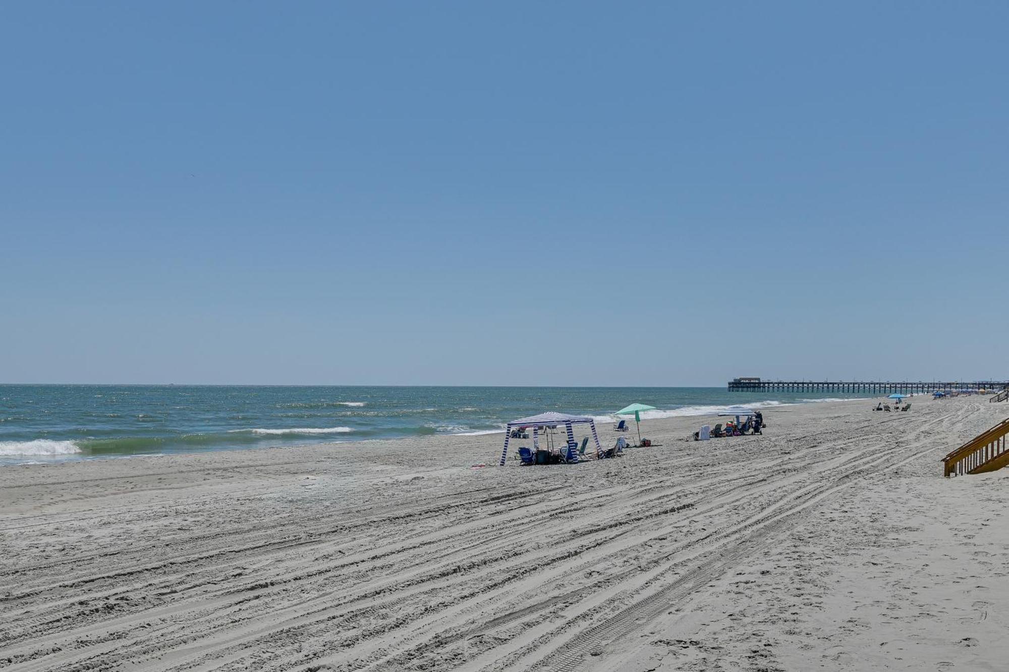 Coastal Condo On Beach With Community Pool Access! Myrtle Beach Esterno foto